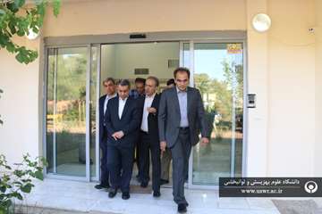 بازدید معاون وزیر بهداشت و هیات رئیسه دانشگاه از مرکز رازی